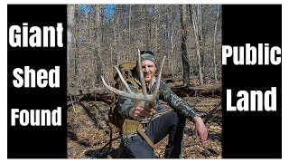 HUGE PUBLIC LAND SHED HUNTING  INDIANA [upl. by Seravat736]