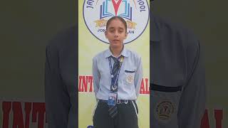 Jsmeen student of grade 7th moon village karad JAY INTERNATIONAL SCHOOL [upl. by Latisha]