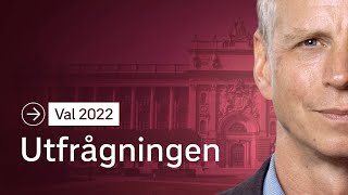 Val 2022 Utfrågningen – 8 Per Bolund MP SVT 20220904 [upl. by Mckeon]