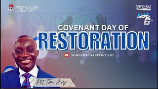 COVENANT DAY OF RESTORATION SERVICE  08062023  WINNERS CHAPEL NEW YORK [upl. by Eniaj673]