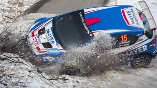 JÄNNER RALLYE 2018  Pierbach Crashes amp Action [upl. by Olen108]