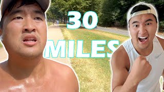 MY FIRST 30 MILE WEEK  Marathon Training Week 9 [upl. by Derfnam]