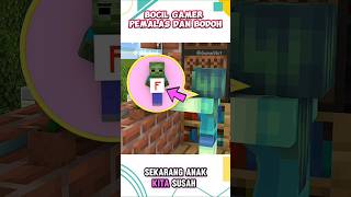 Bocil gamer pemalas dan bodoh shorts roblox minecraft [upl. by Danna]