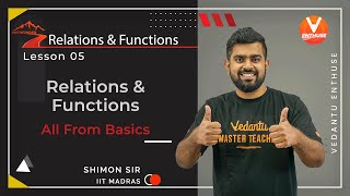 Relations amp Functions  All From Basics  Lecture5  JEE 2022  Class 12 Maths  Vedantu JEE Enthuse [upl. by Ettezel]