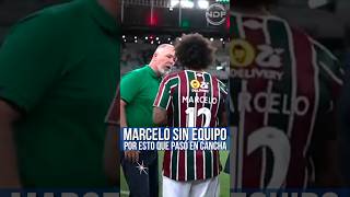 El curioso momento de Marcelo y su técnico en medio del partido de Fluminense 😱 [upl. by Niatirb]