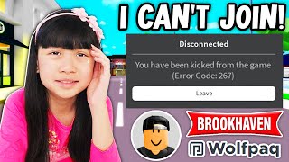 OMG 😱 OWNER OF BROOKHAVEN Joins my Game and THIS HAPPENED Roblox Brookhaven [upl. by Edgell]