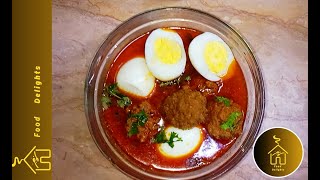 Kofta Anday Beef Balls  Koftay Recipe by Food Delights [upl. by Nrubua]