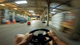 Racing Through Old Factory Ninebot GoKart Pro POV 20 [upl. by Neuberger]