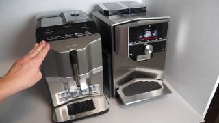 Siemens EQ3 Kaffeevollautomat Handson Funktionen erster Eindruck [upl. by Nyl]