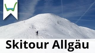 Skitour Allgäu  Der Klassiker zum Riedberger Horn [upl. by Shana]