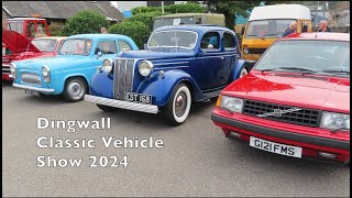 Dingwall Classic Vehicle Show 2024 [upl. by Fontana955]