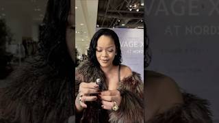 Rihanna with the smallest microphone rihanna asaprockyupdate ririclips fenty awgefamily [upl. by Acired722]