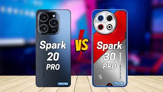 Tecno Spark 20 Pro vs Tecno Spark 30 Pro [upl. by Oderfla]