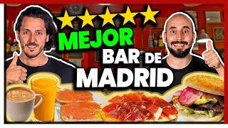 EL MEJOR BAR DE MADRID PRECIO y CALIDAD SOLO CONOCIDO POR MADRILEÑOS 🇪🇸🥇 [upl. by Akenahc]