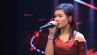 May Thazin Moe Audition  The X Factor Myanmar 2017 Season 2 [upl. by Ahsienod]