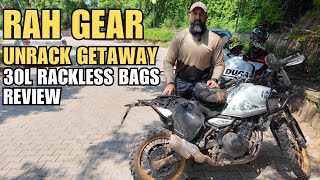 Rah Gear Unrack Getaway 30L Rackless Bags Review Simple Efficient PocketFriendly [upl. by Airotahs]