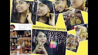 Jimikki Kammal  Instagram Purchase  Low Price  Honest review in Tamil [upl. by Perce261]