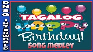 2021 Happy Birthday Song in TagalogFilipino [upl. by Adym]