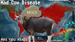 Plague Inc Evolved Mad Cow Disease Scenario 🔬 [upl. by Idolem]