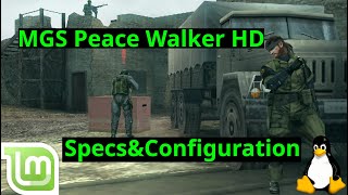 My Mint RPCS3 Metal Gear Solid HD Collection Peace Walker [upl. by Reggis]