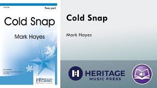 Cold Snap Twopart  Mark Hayes [upl. by Robinson]