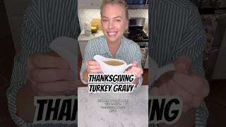 THANKSGIVING TURKEY GRAVY🦃🤎🍂 thanksgivingrecipes thanksgiving turkeygravy [upl. by Gretal758]