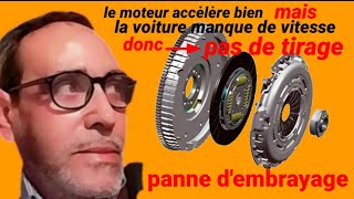 disque dembrayage patinemoteur accélere bienmais voiture manque de vitessepourquoi et comment [upl. by Yggep42]