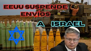 EEUU FRENA EL ENVÍO DE MUNICIÓN A ISRAEL [upl. by Adleme]