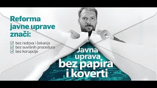 Kampanja 2022 Javna uprava bez papira i koverti [upl. by Aisetal232]