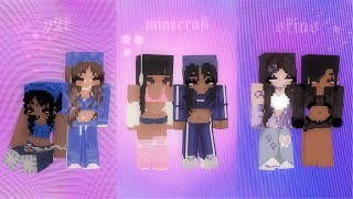 y2k aesthetic minecraft skins  w links ✰ [upl. by Dranel]