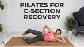 After C Section Pilates Exercises C section Recovery Exercises 25Minute Postnatal Pilates [upl. by Eiramanitsirhc]