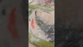 Ginataang Pritong isda pinoy food cooking food fishrecipes cookingvideo ulamrecipe yummy [upl. by Wallache]