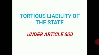 BALLB 2 BBALLB 2 LLB 2 CONSTITUTION LAW UNIT 4 TORTIOUS LIABILITY [upl. by Ahtenek]