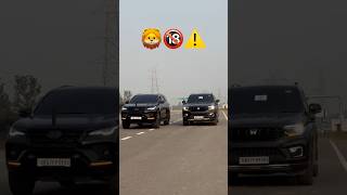 Black😳Horse🐎 automobile yttrendingshorts ytviral ytshortsindia ytshots yt scorpio fortuner [upl. by Hebbe]