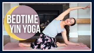 30 min Bedtime Yin Yoga  Yin for Sleep NO PROPS [upl. by Nythsa]