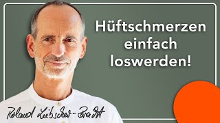 Hüftschmerzen lösen mit einer super einfachen Übung [upl. by Budge]