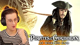 PIRATES OF THE CARIBBEAN AT WORLDS END 2007 movie reaction  FIRST TIME WATCHING [upl. by Yzmar731]