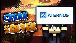 COMO CREAR SERVER DE ATERNOS MINECRAFT AKA TE ENSEÑAMOS 😎 minecraft aternos java bedrock [upl. by Adlesirg]