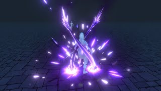 Black mage spells  Demo for the Unity Asset Store [upl. by Kinson242]