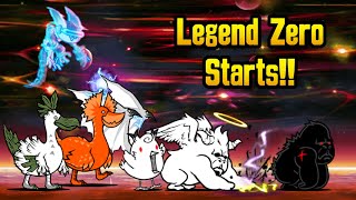 Legend Zero Starts Chapter 1 Zero Field  A Whole New World The Battle Cats [upl. by Hospers]