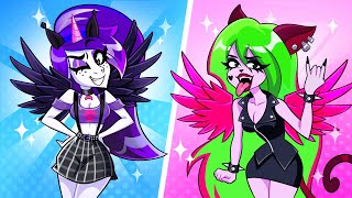 From Popular To Weird I Become A Mean Girl Against School Crushes by ZBoo [upl. by Meldoh]