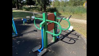 Rotary Park Outdoor Gym Warragul [upl. by Rosemonde]