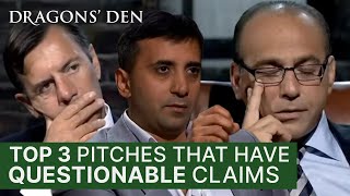 Top 3 Pitches With Unreliable Claims in the Den  Dragons Den [upl. by Akiria531]