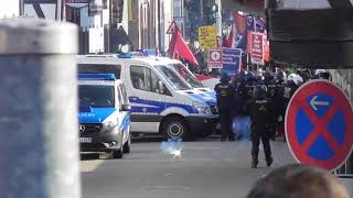 Antifa vs Polizei  Kandel  24318 [upl. by Asirram]