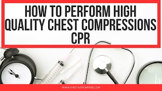 HighQuality CPR in 5 Mins – Chest Compression HowTo Guide [upl. by Demb]