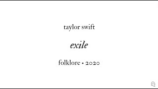 exile lyrics  taylor swift [upl. by Ahsineb]