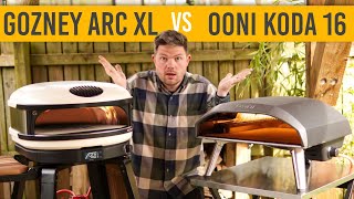 GOZNEY Arc XL vs OONI Koda 16  Pizza Oven Comparison [upl. by Gurango]