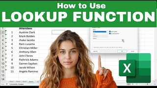 How to Use the LOOKUP Function in EXCEL Easy LOOKUP Tutorial for Excel [upl. by Ahsitak]