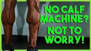 No Calf stations Use the Smith Machine Instead Moji shows you how [upl. by Proffitt]