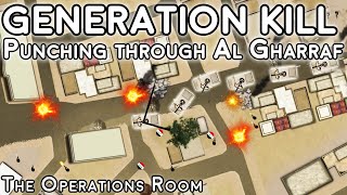 Generation Kill  1st Recon Punches Through AlGharraf  Animated [upl. by Essy463]